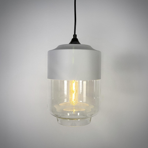 Подвесной Светильник Nord A D18 White/Transparent By Imperiumloft