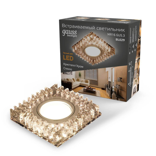 Встраиваемый светильник Gauss Backlight BL029