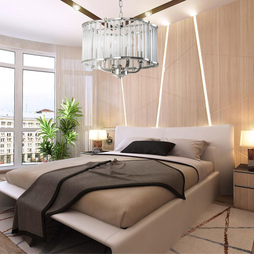 Подвесная люстра Lumien Hall Lenora LH3062/4P-NL-CL Подвесная люстра Lumien Hall Lenora LH3062/4P-NL-CL