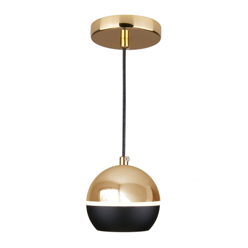 Подвесной светодиодный светильник Elektrostandard DLS023 9W 4200K черный/золото a047804 Подвесной светодиодный светильник Elektrostandard DLS023 9W 4200K черный/золото a047804