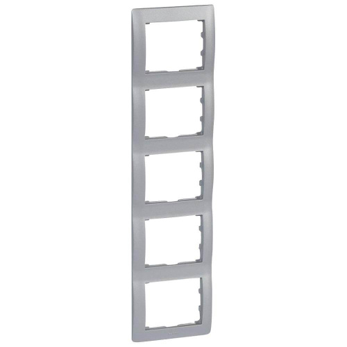 Рамка 5-постовая Legrand Galea Life алюминий 771309
