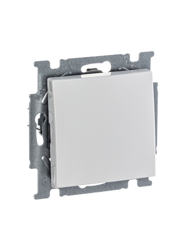 Выключатель одноклавишный ABB Basic55 10A 250V альпийский белый 2CKA001012A2139 Выключатель одноклавишный ABB Basic55 10A 250V альпийский белый 2CKA001012A2139