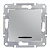 Выключатель одноклавишный 2P с красной подсветкой Schneider Electric Sedna 10A 250V SDN0201160