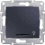 Выключатель кнопочный с синей подсветкой Свет Schneider Electric Sedna 10A 250V SDN1800170