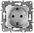 Розетка ЭРА 12 2P E Schuko со шторками 16A 250V 12-2102-03 Б0014689