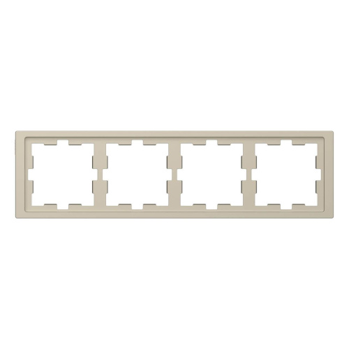 Рамка 4-постовая Schneider Electric Merten D-Life MTN4040-6533