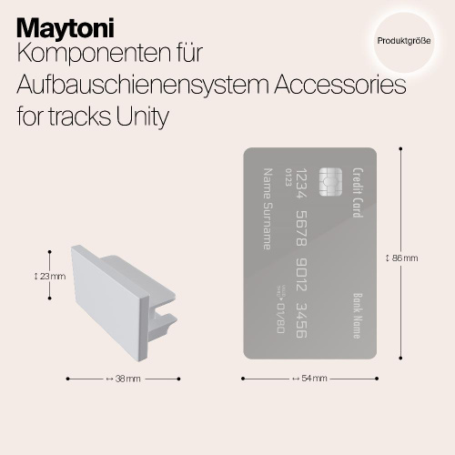 Заглушка Maytoni Track TRA001EC-11W