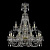 Подвесная люстра Bohemia Ivele 1406/10+5/240/XL-85/2d/G