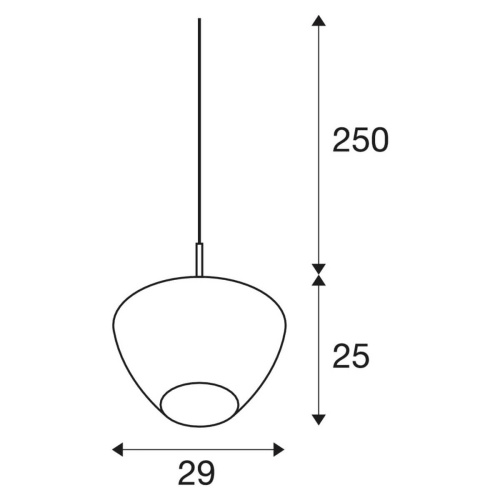 Подвесной светильник SLV Pantilo 1003443