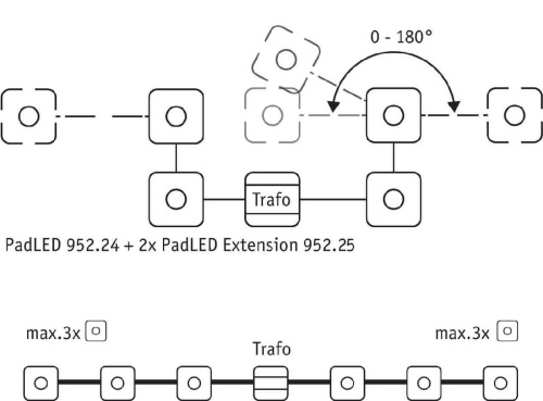 Потолочный светодиодный светильник Paulmann PadLed 95224