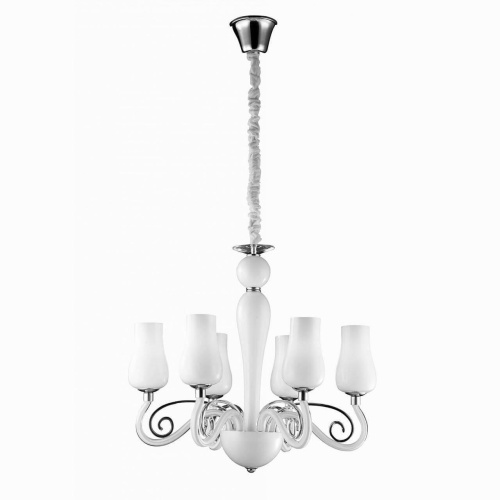 Подвесная люстра Arte Lamp Biancaneve A8110LM-6WH Подвесная люстра Arte Lamp Biancaneve A8110LM-6WH