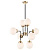 Подвесная люстра Zumaline Riano P0454-08D-SDAA