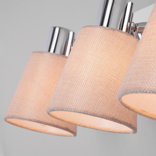 Настенный светильник Eurosvet 20080/3 хром/бежевый