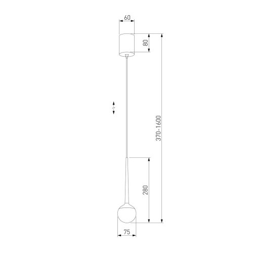 Подвесной светодиодный светильник Elektrostandard DLS028 6W 4200K белый a047769 Подвесной светодиодный светильник Elektrostandard DLS028 6W 4200K белый a047769