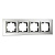 Рамка 4-постовая Mono Electric Style Glass зеркало 107-700000-163