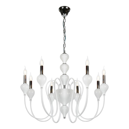 Подвесная люстра iLamp Lady 88003-8 WH Подвесная люстра iLamp Lady 88003-8 WH