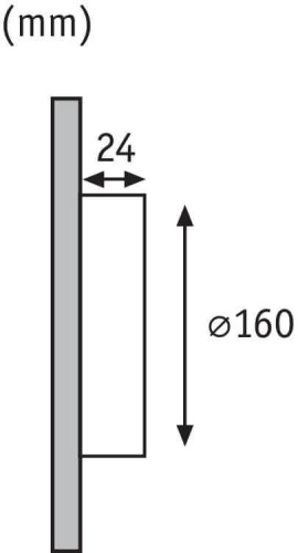Настенный светодиодный светильник Paulmann Special Line Wall Led Flow 93822