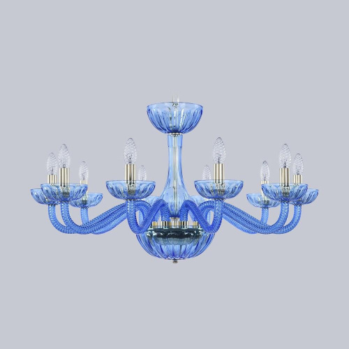 Подвесная люстра Bohemia Ivele 1311/10/300 G Aq/Aquamarine/M-1H