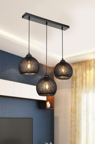 Подвесная люстра Toplight Lizbeth TL1612L-03BK Подвесная люстра Toplight Lizbeth TL1612L-03BK