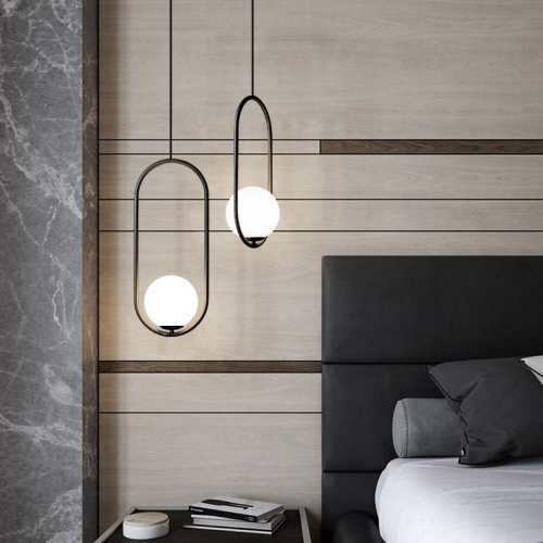 Подвесной Светильник Matthew Mccormick Hoop 40 Black Mila Pendant By Imperiumloft