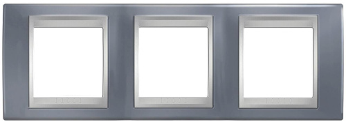 Рамка 3-постовая Schneider Electric Unica Top MGU66.006.097