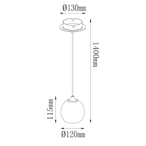 Подвесной светильник MW-Light Котбус 492010501