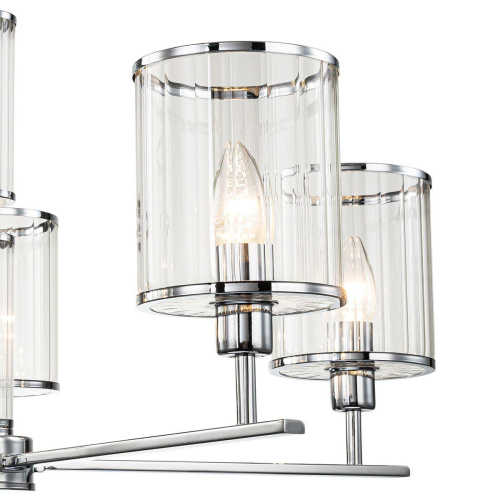 Подвесная люстра Indigo Dante 13022/5R Chrome V000411 Подвесная люстра Indigo Dante 13022/5R Chrome V000411