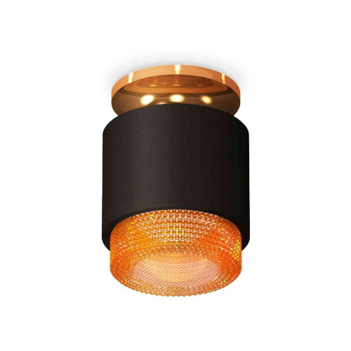 Комплект накладного светильника Ambrella light Techno Spot XS7511122 SBK/PYG/CF черный песок/золото желтое полированное/кофе (N7929, C7511, N7195) Комплект накладного светильника Ambrella light Techno Spot XS7511122 SBK/PYG/CF черный песок/золото желтое полированное/кофе (N7929, C7511, N7195)