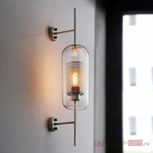 Настенный Светильник Catch Wall Cylinder L78 Stell By Imperiumloft