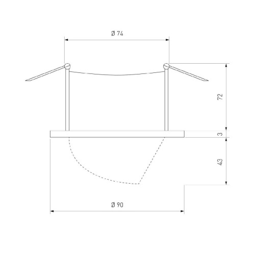 Встраиваемый светодиодный светильник Elektrostandard 9918 LED 9W 4200K серебро a052457