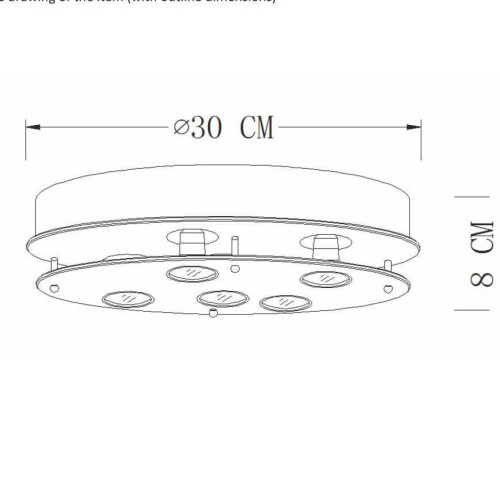 Потолочный светодиодный светильник Lucide Ready-Led 79170/15/11