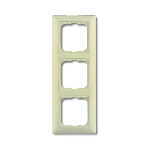 Рамка 3-постовая ABB Basic55 слоновая кость 2CKA001725A1486 Рамка 3-постовая ABB Basic55 слоновая кость 2CKA001725A1486