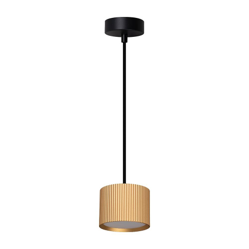 Светильник потолочный Feron Barrel HL4588 ARIA  levitation 12W, 230V, GX53, золото + черный, на подвесе 1,7 м