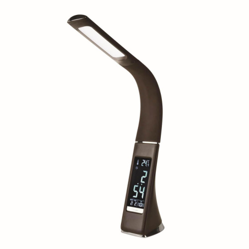 Настольная лампа Uniel TLD-542 Brown/LED/300Lm/5000K/Dimmer UL-00001817 Настольная лампа Uniel TLD-542 Brown/LED/300Lm/5000K/Dimmer UL-00001817