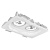Встраиваемый светильник Arte Lamp Invisible A9270PL-2WH