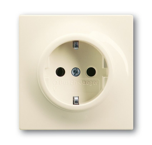 Розетка ABB Impuls Schuko с/з 16A 250V безвинтовой зажим слоновая кость 2CKA002011A6224 Розетка ABB Impuls Schuko с/з 16A 250V безвинтовой зажим слоновая кость 2CKA002011A6224