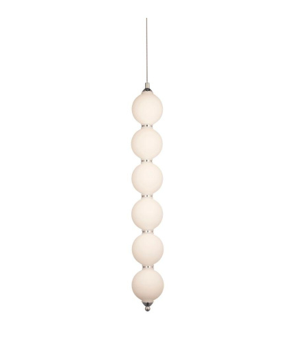 Подвесной светодиодный светильник Lumina Deco Snowman LDP 6835-1 WT+CHR