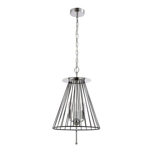Подвесная люстра Crystal Lux Modesto SP3 Black/Chrome Подвесная люстра Crystal Lux Modesto SP3 Black/Chrome
