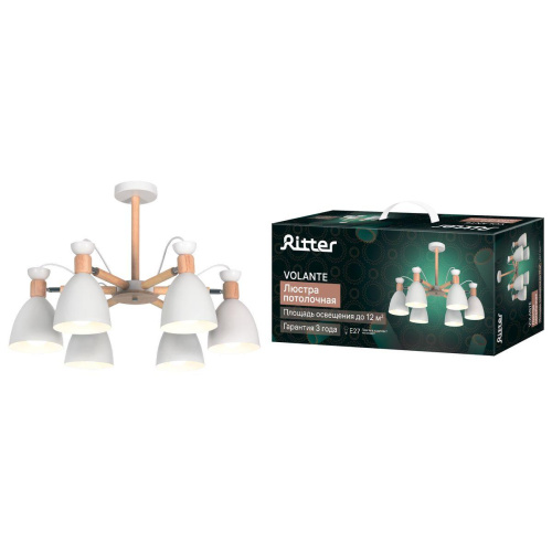 Потолочная люстра Ritter Volante 52595 0