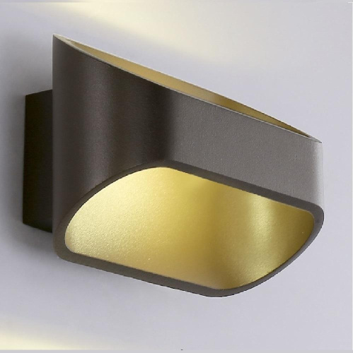 Настенный светодиодный светильник Crystal Lux CLT 510W BR-GO Настенный светодиодный светильник Crystal Lux CLT 510W BR-GO