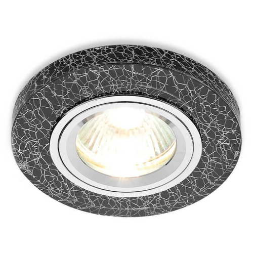 Встраиваемый светильник Ambrella light Mirror D0226 BK/CH