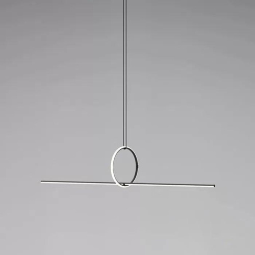 Подвесной светодиодный светильник iLedex Zoom 10339P/A2-35W-3000K BK-WH