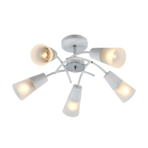 Потолочная люстра Escada Calla 1109/5P White Потолочная люстра Escada Calla 1109/5P White