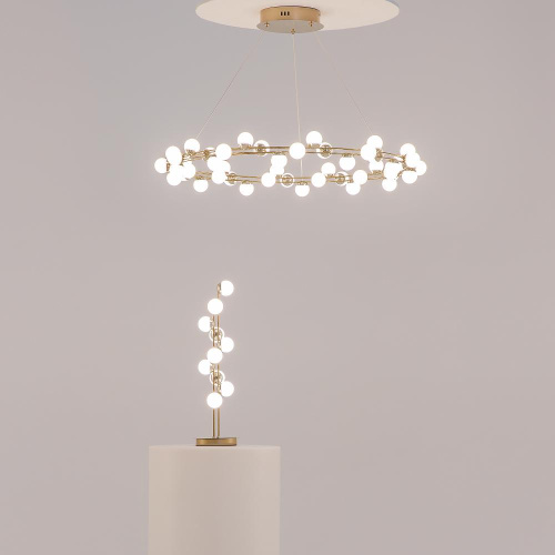 Подвесная светодиодная люстра Maytoni Tessara MOD081PL-L60G3K