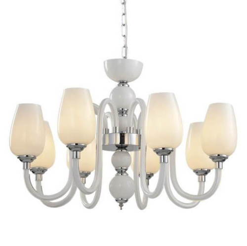 Подвесная люстра Arte Lamp 96 A1404LM-8WH Подвесная люстра Arte Lamp 96 A1404LM-8WH