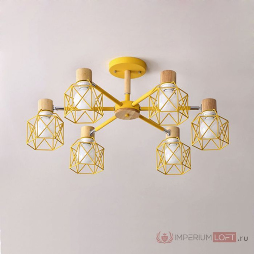 Потолочная Люстра Corf B3 White 5 Lamps By Imperiumloft