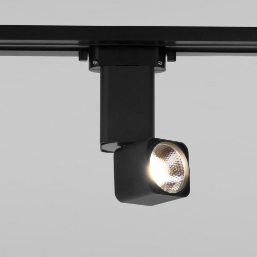 Трековый светодиодный светильник Elektrostandard Cubus 85516/01 черный матовый a062876 Трековый светодиодный светильник Elektrostandard Cubus 85516/01 черный матовый a062876