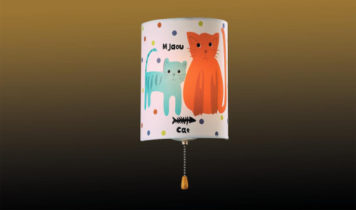 Настенный светильник Odeon Light Cats 2279/1W