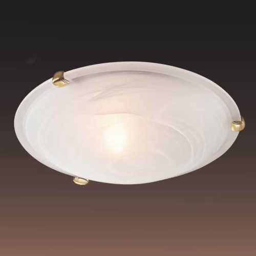 Настенно-потолочный светильник Sonex Glassi Duna 153/K золото