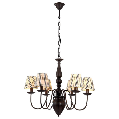 Подвесная люстра Arte Lamp Scotch A3090LM-6CK Подвесная люстра Arte Lamp Scotch A3090LM-6CK